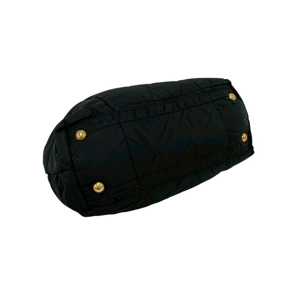 PRADA Black Leather Shoulder Bag - Picture 7 of 10
